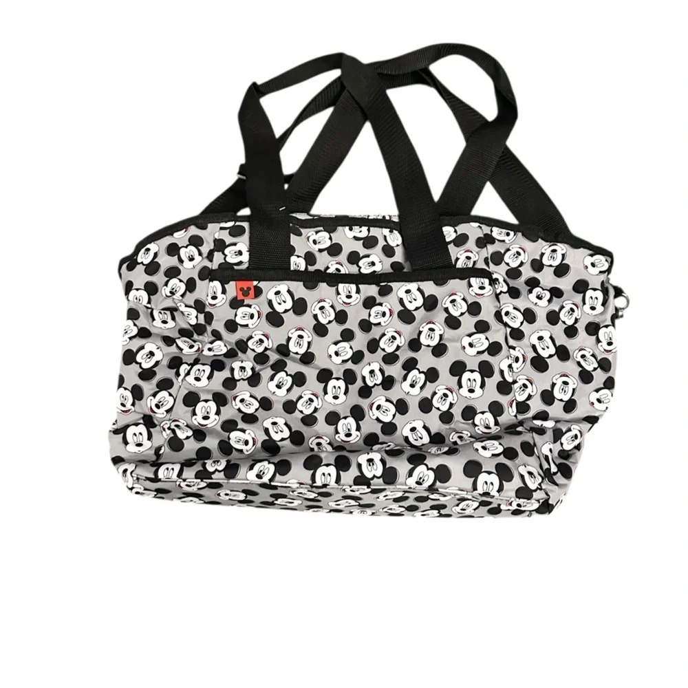 Disney Mickey Mouse Baby Bag - Black and Gray